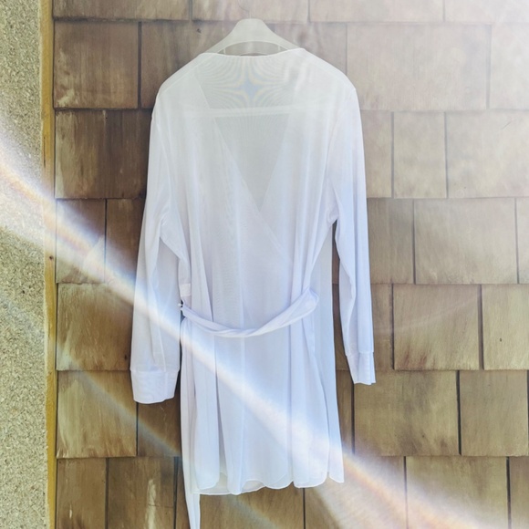 White Kimono Tunic For Summer Beach Dress Elegant Plus Size Women Dress - Picture 9 of 9